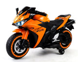 12V Kids Electric Ride-On Motorcycle With Training Wheels - Omega Lifestyles