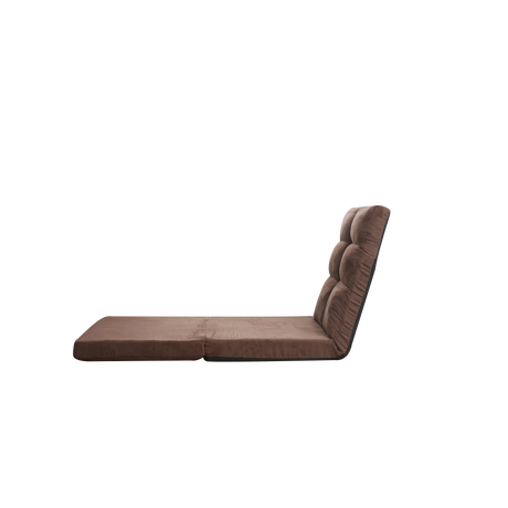 Adjustable Fold-Down Metal Frame Sofa Bed With Pillow - Omega Lifestyles