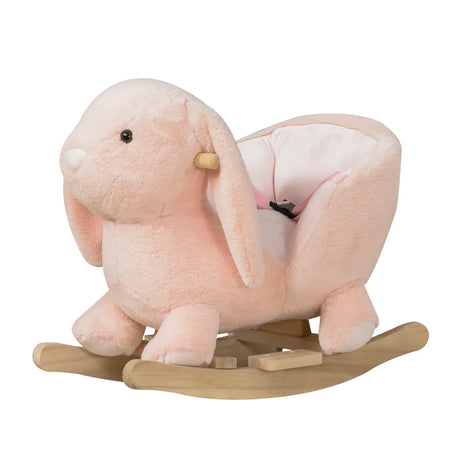 Plush Rabbit Toddler Plush Seat Rocking Chair - Omega Lifestyles