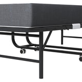 Twin Medium 5-Inch Memory Foam Folding Bed Frame - Omega Lifestyles