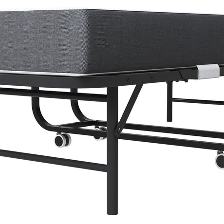 Twin Medium 5-Inch Memory Foam Folding Bed Frame - Omega Lifestyles