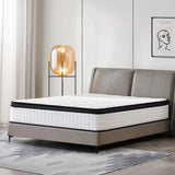 Medium 12-Inch Hybrid Memory Foam Full Mattress - Omega Lifestyles