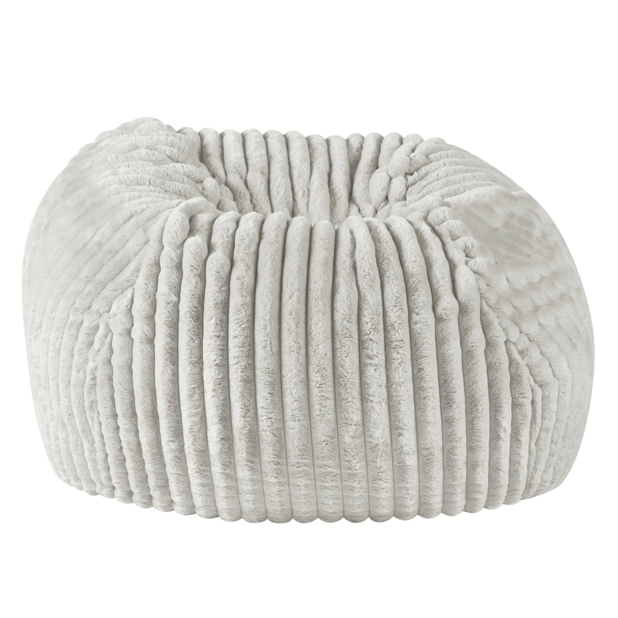 Memory Foam Plush Minky Grey Polyester Lounger 40-Inch - Omega Lifestyles