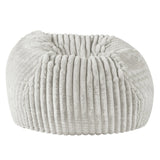 Memory Foam Plush Minky Grey Polyester Lounger 40-Inch - Omega Lifestyles