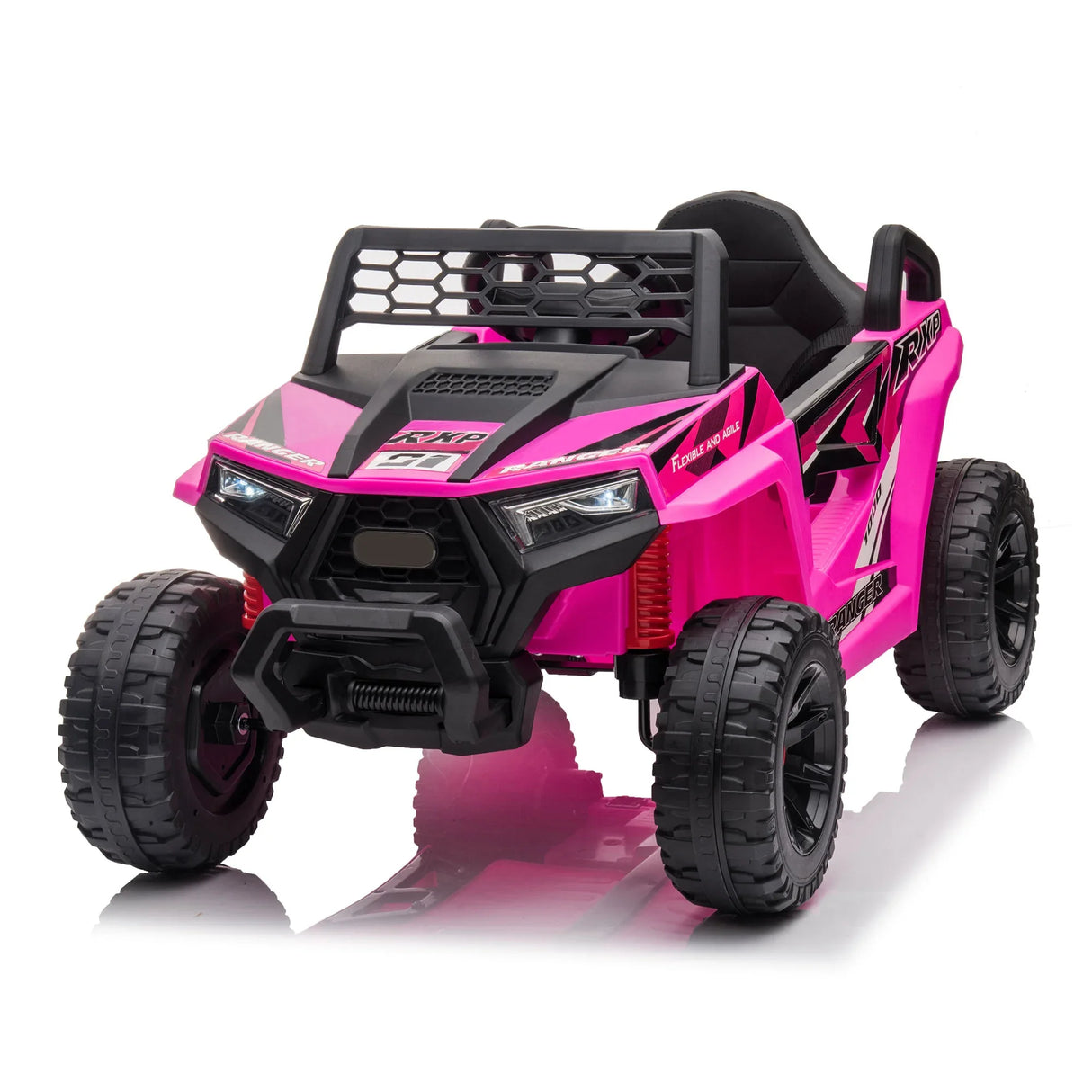 12V Kids Ride-On Mini UTV Electric Car With Safety Belt - Omega Lifestyles