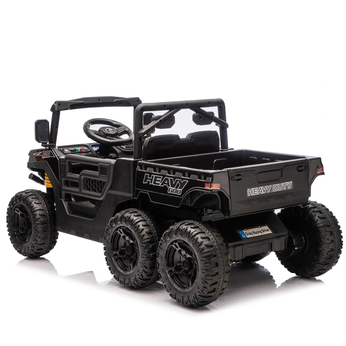 Kids 24V 4WD Six-Wheel Electric Remote Control Truck - Omega Lifestyles
