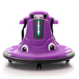12V Snail-Shaped Kids Electric Remote Control Bumper Car - Omega Lifestyles