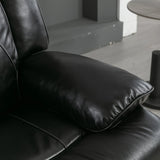 2-Seater Manual Recliner Chair With LED Light Strip - Omega Lifestyles