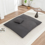 Soft Corduroy Foam Floor Bean Bag Chair - Omega Lifestyles