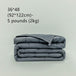 Pure Cotton Plain Weighted Blanket 2kg - Sleep Galleria