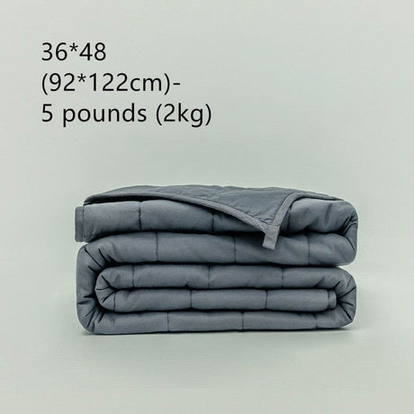 Pure Cotton Plain Weighted Blanket 2kg - Sleep Galleria