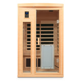 Hemlock Two-Person Low EMF Far Infrared Sauna Room - Omega Lifestyles