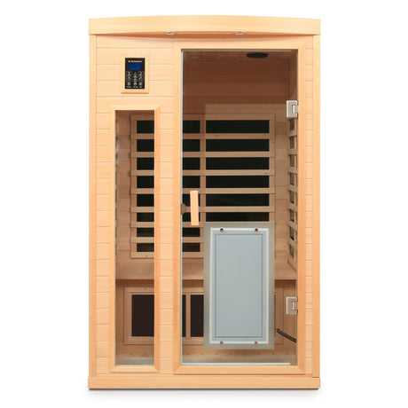Hemlock Two-Person Low EMF Far Infrared Sauna Room - Omega Lifestyles