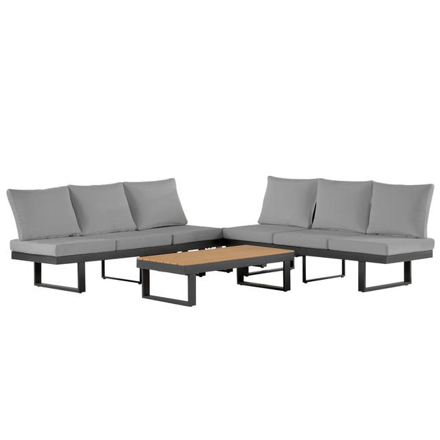 Adjustable Reclining Outdoor Sectional Patio Furniture Set - Omega Lifestyles