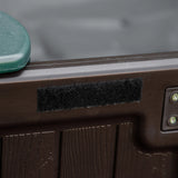 Kids Outdoor HDPE Sandbox With Cover And Seats - Omega Lifestyles