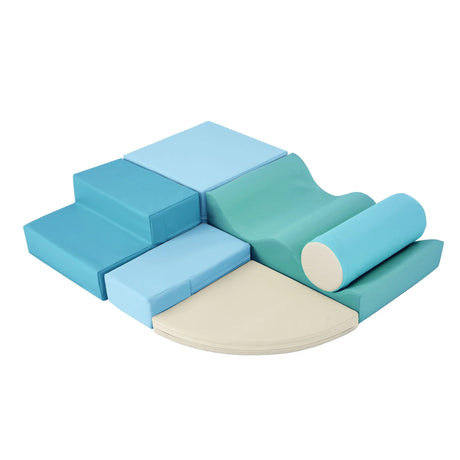 Indoor Soft Foam Climb And Crawl Playset For Kids - Omega Lifestyles