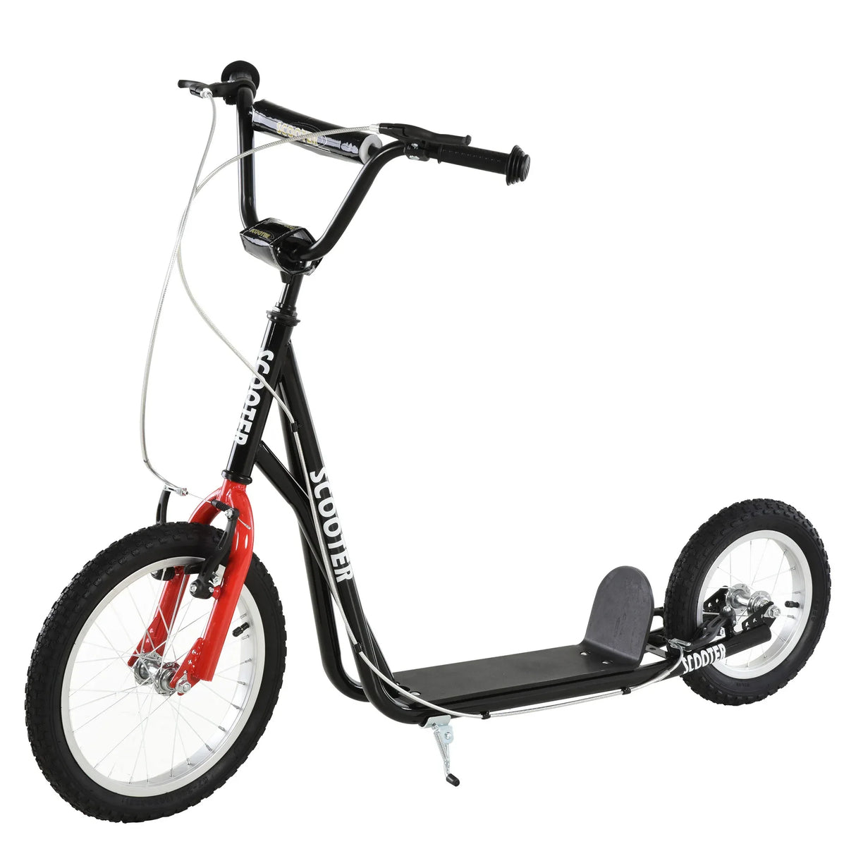 Youth Adjustable Handlebar Scooter With Inflatable Tires - Omega Lifestyles