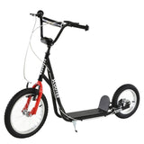 Youth Adjustable Handlebar Scooter With Inflatable Tires - Omega Lifestyles