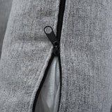 130-Inch Modular Chenille Fabric U-Shaped Sectional Sofa With Ottomans - Omega Lifestyles