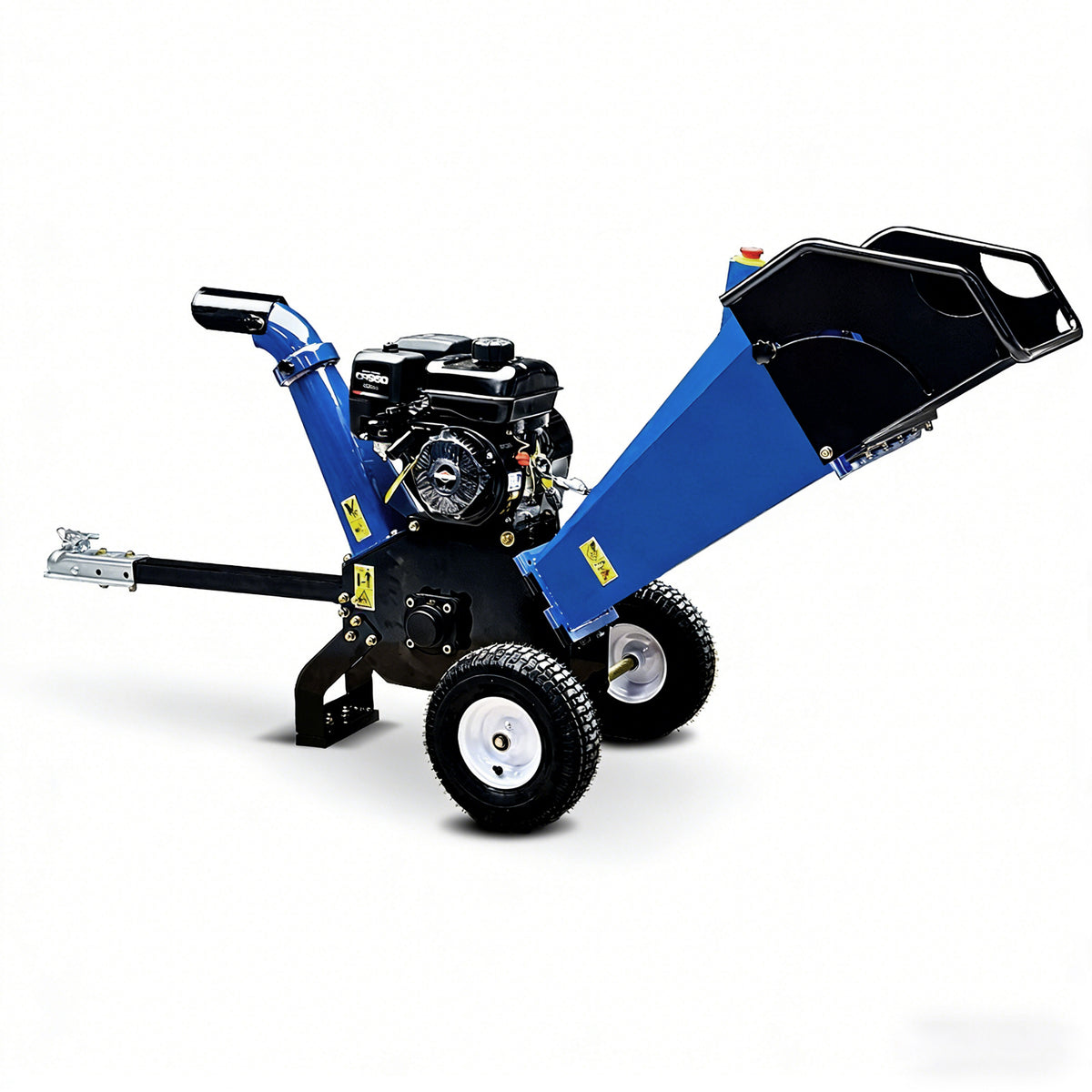 4-Inch 6.5HP Gas Powered Towable Wood Chipper