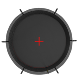 14-Inch Extra Stable 14FT Steel Frame Outdoor Trampoline - Omega Lifestyles