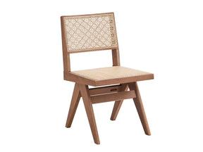 Set Of 2 Natural Rattan Patio Side Chairs - Omega Lifestyles