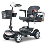 Compact 300W Motor Four-Wheel Travel Mobility Scooter - Omega Lifestyles