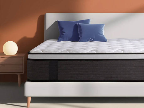 Medium 10-Inch Cooling Gel Memory Foam Hybrid Mattress - Omega Lifestyles