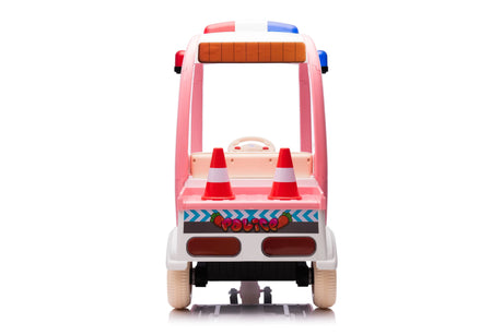 12V Two-Seater Kids Electric Police Ride-On Car - Omega Lifestyles