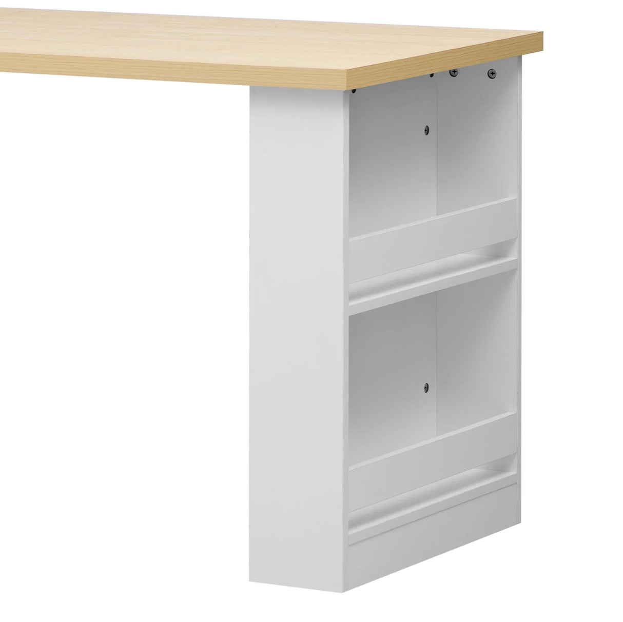 Extendable Kitchen Island With Dining Table Storage - Omega Lifestyles