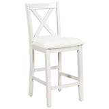 5-Piece Counter Height Rustic Farmhouse Dining Table Set - Omega Lifestyles