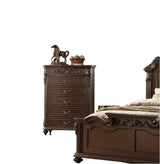 Traditional Antique Cherry Walnut Chest Of Drawers Furniture - Omega Lifestyles