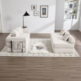 Convertible Corduroy Folding Memory Foam Sofa Bed - Omega Lifestyles