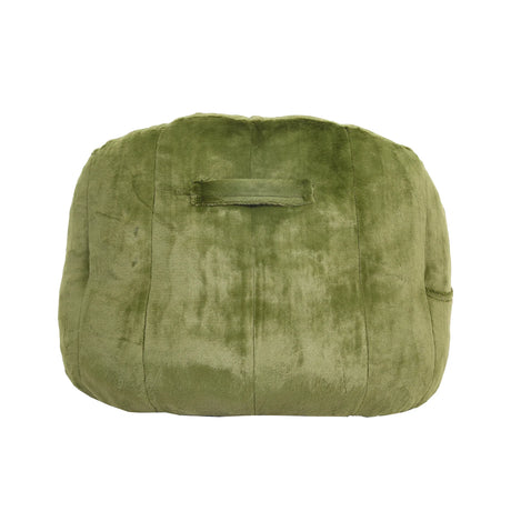 High-Density Foam Faux Fur Bean Bag Chair - Omega Lifestyles