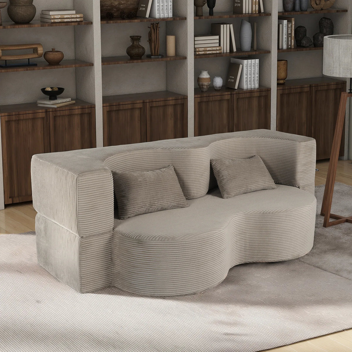 Foldable 3-Seat Soft Compressed Foam Sofa Bed - Omega Lifestyles