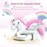 Magical Unicorn Singing Plush Rocking Horse Toy - Omega Lifestyles