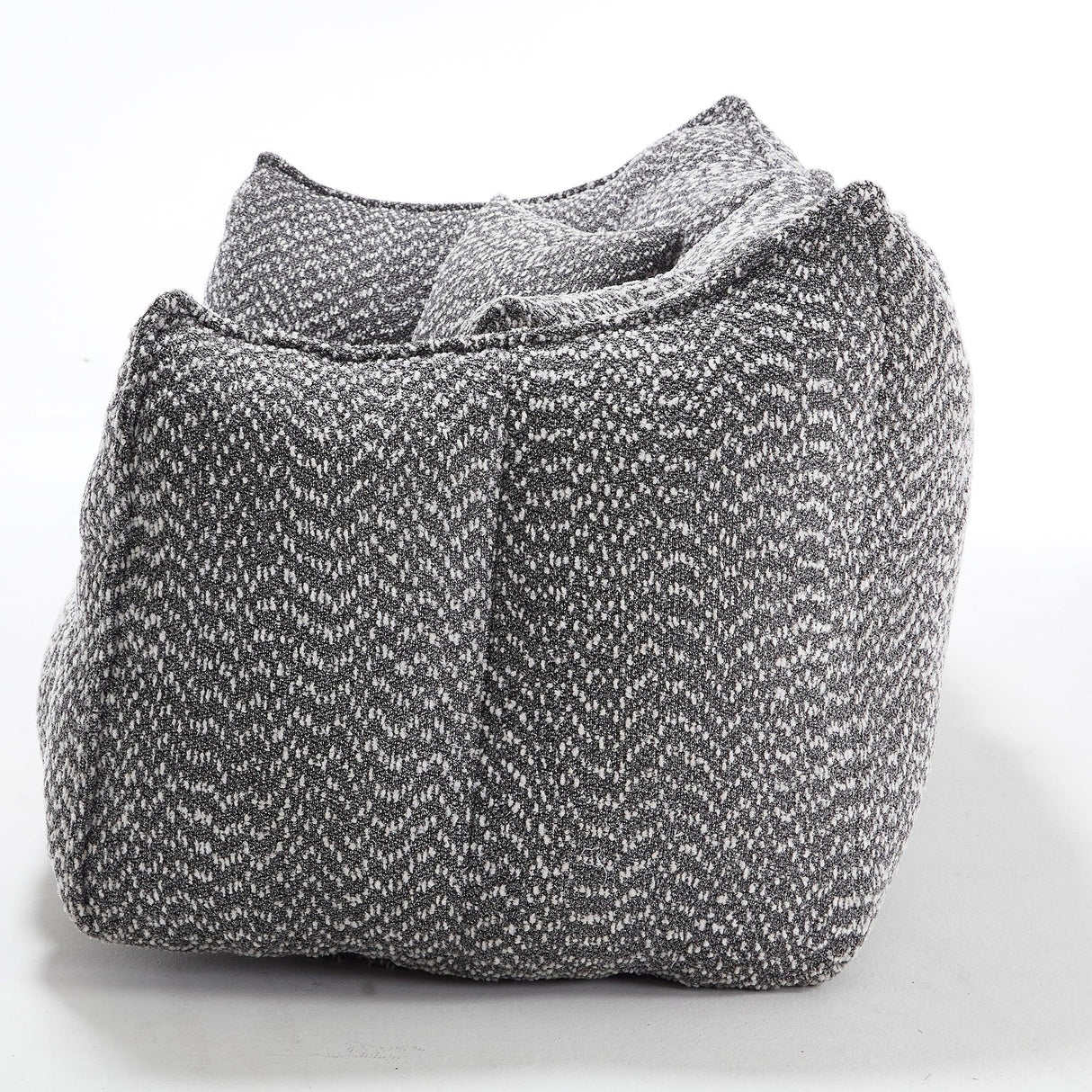 Dual Chenille Bean Bag Chair With High Resilience Foam Core - Omega Lifestyles