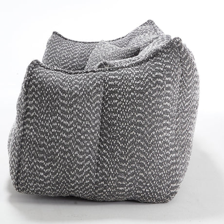 Dual Chenille Bean Bag Chair With High Resilience Foam Core - Omega Lifestyles