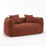 Cozy Chenille Bean Bag Chair With Foam Core - Omega Lifestyles