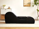 Ergonomic Soft Firm High-Density Foam Chaise Lounge Chair - Omega Lifestyles