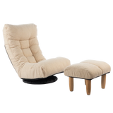 Adjustable Japanese Style Reclining Cotton Sofa Chair - Omega Lifestyles