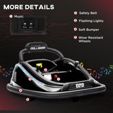 12V Remote Control Toddler Electric Ride-On Bumper Car - Omega Lifestyles