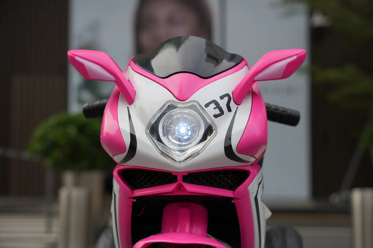 Electric Ride-On Motorcycle With Lights MP3 Player - Omega Lifestyles