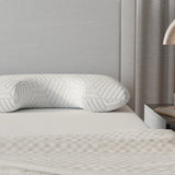 Cooling Curve Ergonomic Contour Neck Support Pillow - Omega Lifestyles