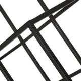 Modern Industrial Iron 7-Bottle Tabletop Wine Rack - Omega Lifestyles