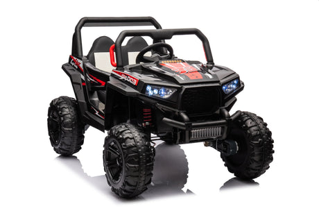 Electric Four-Wheel Drive Kids Ride-On Car With Leather Seat - Omega Lifestyles