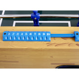 54-Inch Light Cherry Foosball Table With E-Z Spin Bearings - Omega Lifestyles