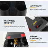 Outdoor Compact Mobility Scooter With Windshield Cup Holders USB - Omega Lifestyles
