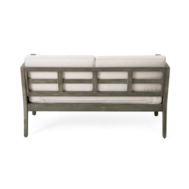 4-Piece Acacia Wood Outdoor Patio Furniture Set - Omega Lifestyles