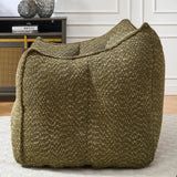 Chenille Bean Bag Chair With Resilient Foam - Omega Lifestyles